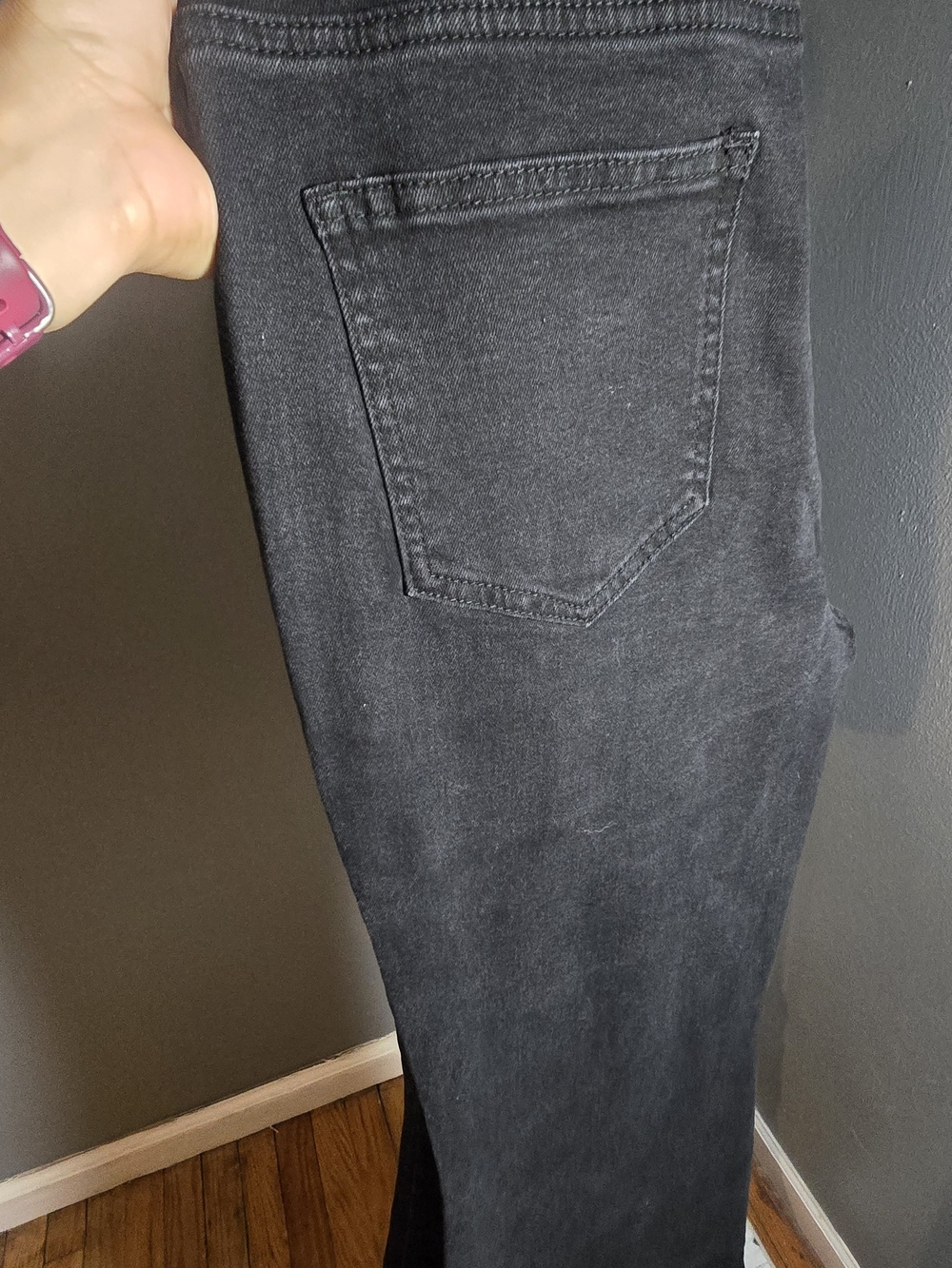 Flare Womens Black Jeans